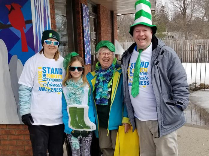 Shawn Forth with fellow Trek for Tourette participants in 2019