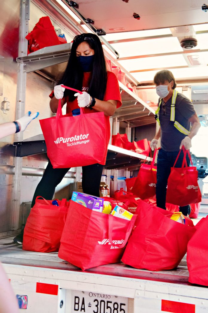 Purolator Inc--National Purolator Tackle Hunger Month campaign k