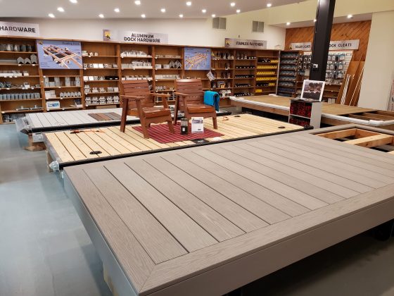 On The Water Designs showroom