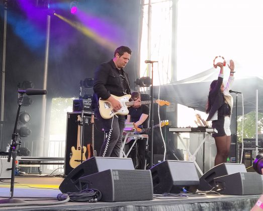 Dear Rouge on stage at Tall Pines
