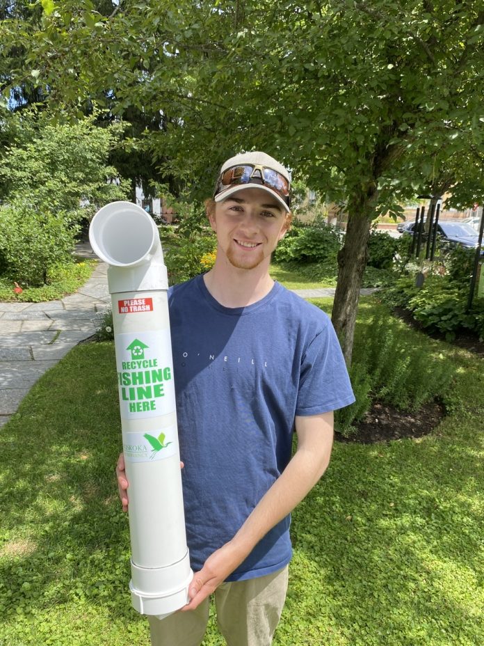 Muskoka Conservancy Fishing Line Recycling Program
