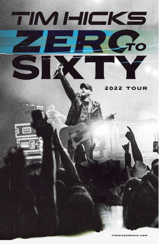 Tim Hicks Zero to Sixty tour