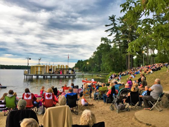 A Music on the Barge concert