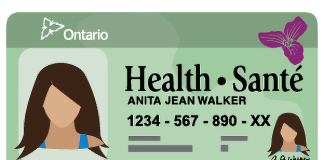 Ontario Health Card now available with French accents