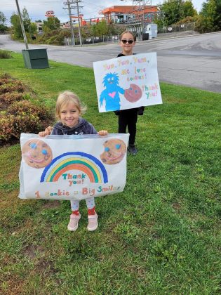 Gravenhurst Tim Hortons Smile Cookie Muskoka Beechgrove Public School