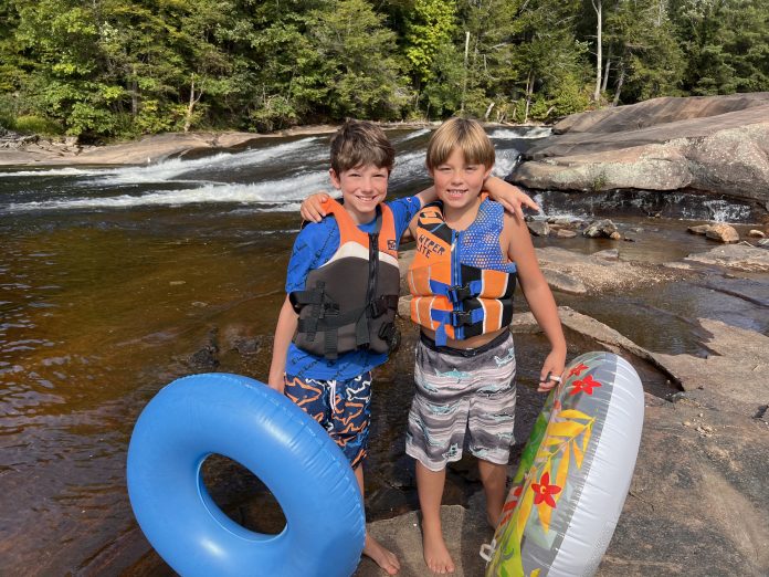 Port Sydney Falls Rescue