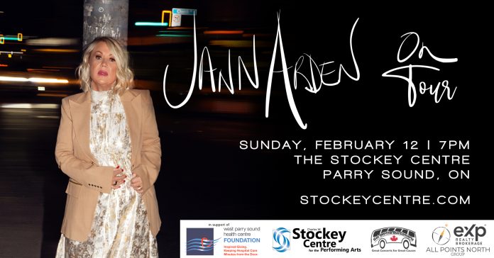 Jann Arden concert Parry Sound