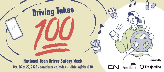 Parachute-2022 National Teen Driver Safety Week focuses on risks