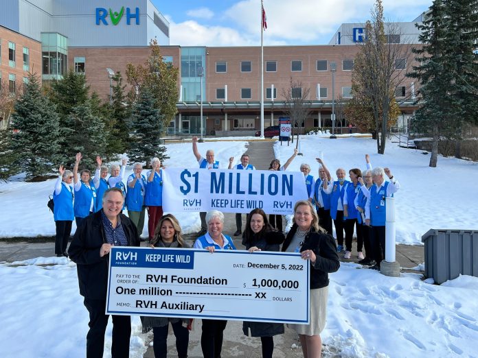 RVH Auxiliary cheque photo