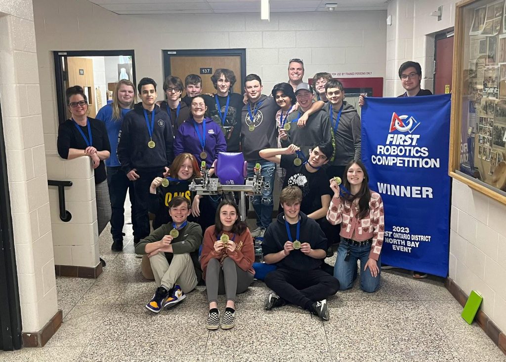 Gryphtech Robotics FIRST Competition Win