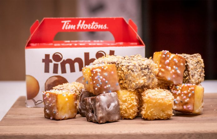 Tim Hortons-April 1 Alert- Tim Hortons testing Square Timbits at