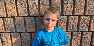 Nash, a local seven-year-old with apraxia