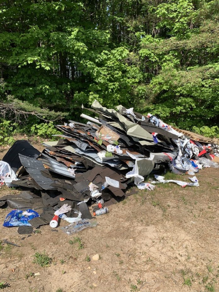 Roofing Contractor Charged For Illegally Dumping Roofing Material
