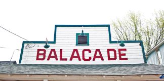 Balacade sign