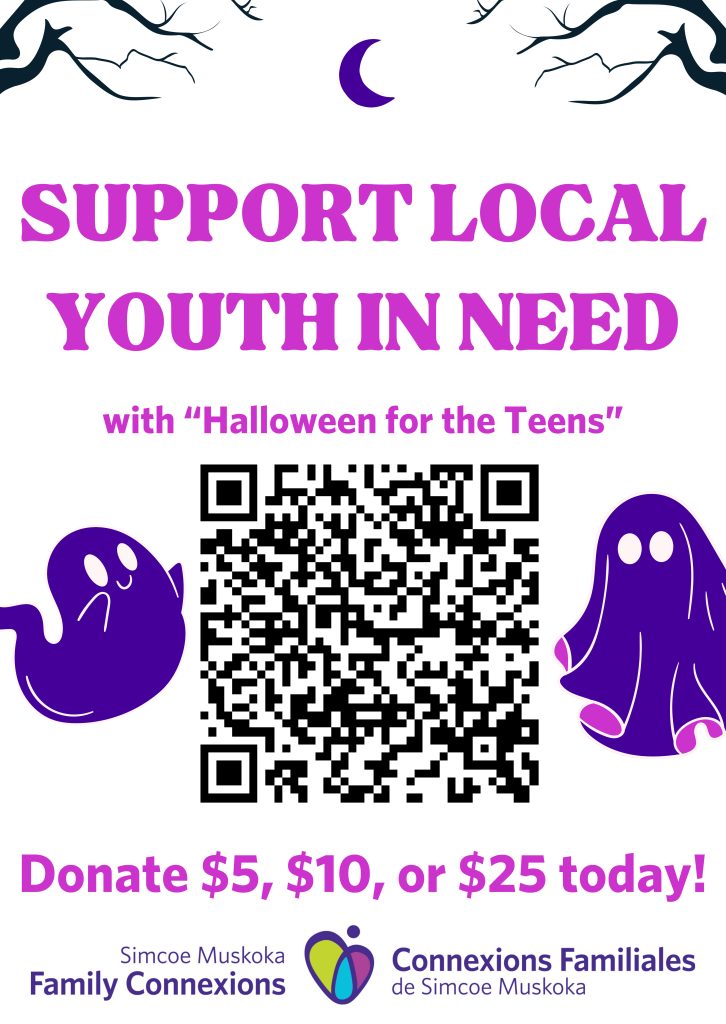 Halloween for the Teens flyer