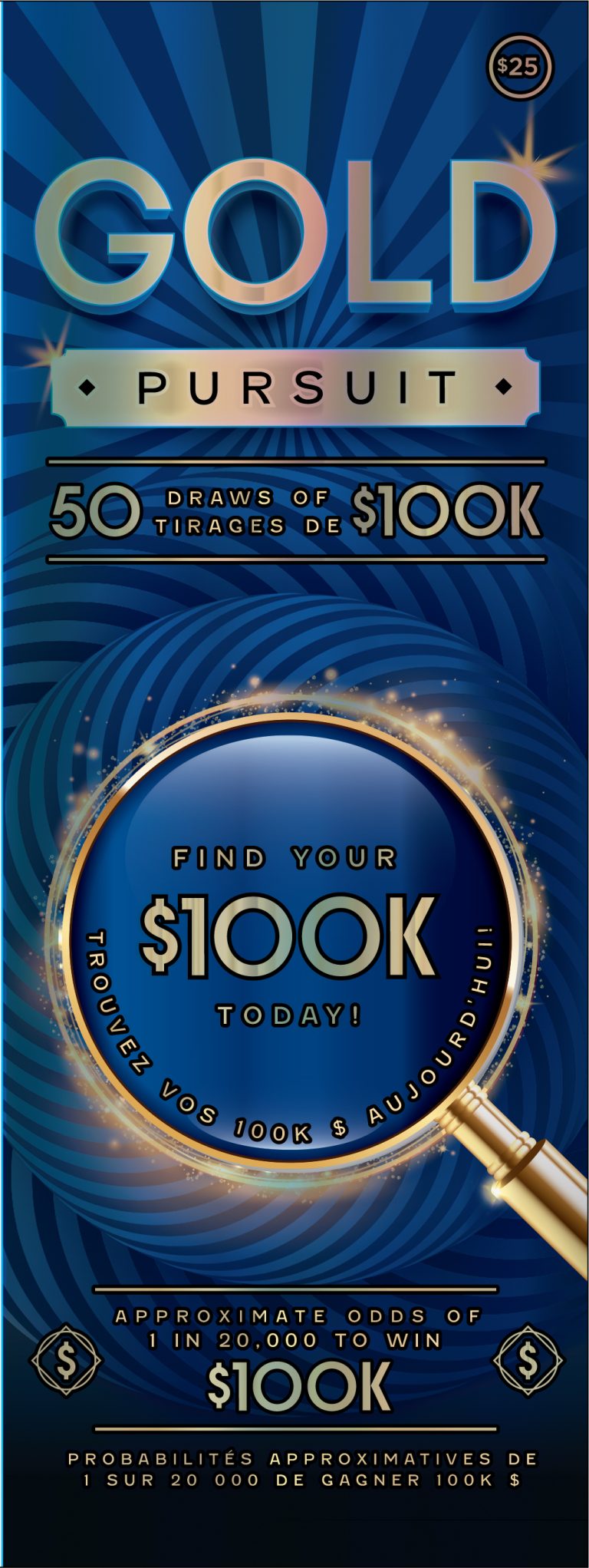 OLG Launches First Of It’s Kind Instant Gold Pursuit Lottery Ticket