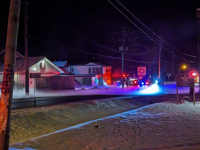 Technician on site, Reported explosion at Lake of Bays brewing
