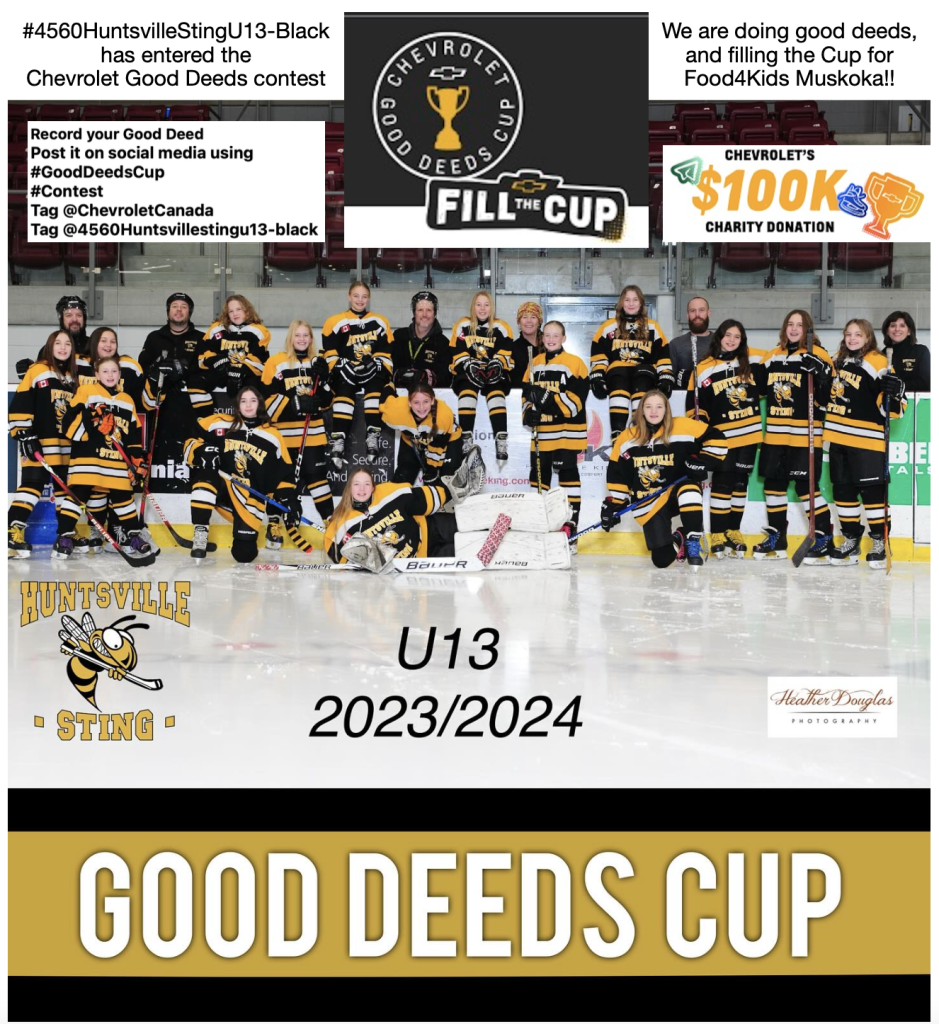 Good Deeds Cup U13 Black team