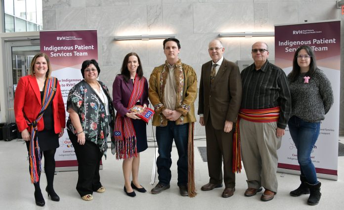 RVH Metis sash ceremony
