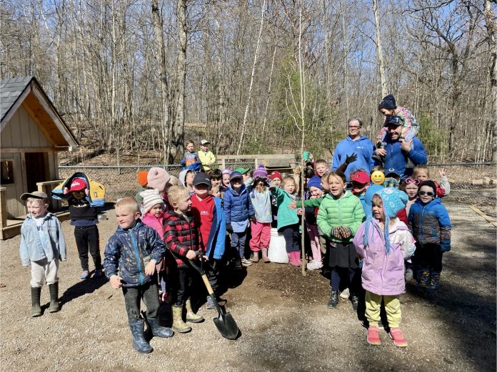 Arbor Day at Macaulay Public School