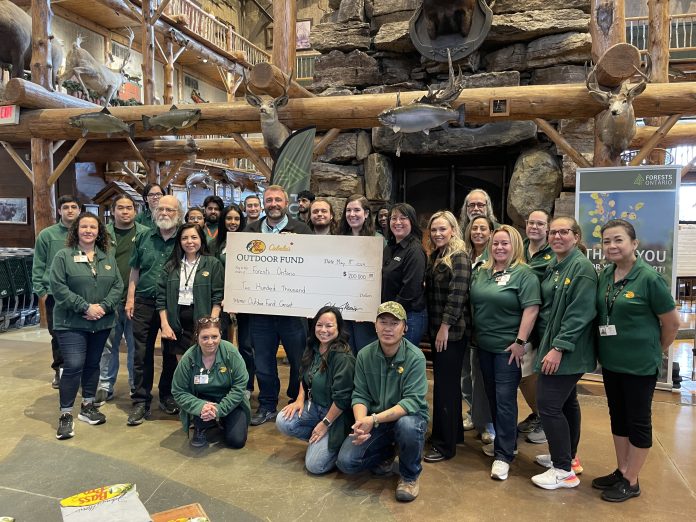 Forests Ontario-Bass Pro Shops and Cabela-s Outdoor Fund to Supp