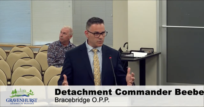 Detachment Commander Beebe