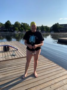Local Swimmer Joy Jarvis Raises Money For Equipment At Huntsville Hospital On July 28