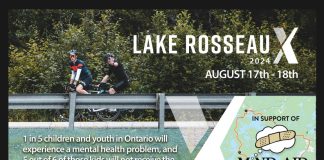 Cyclists Ride Around Lake Rosseau As Many Times As Possible In Support Of MiND-AID