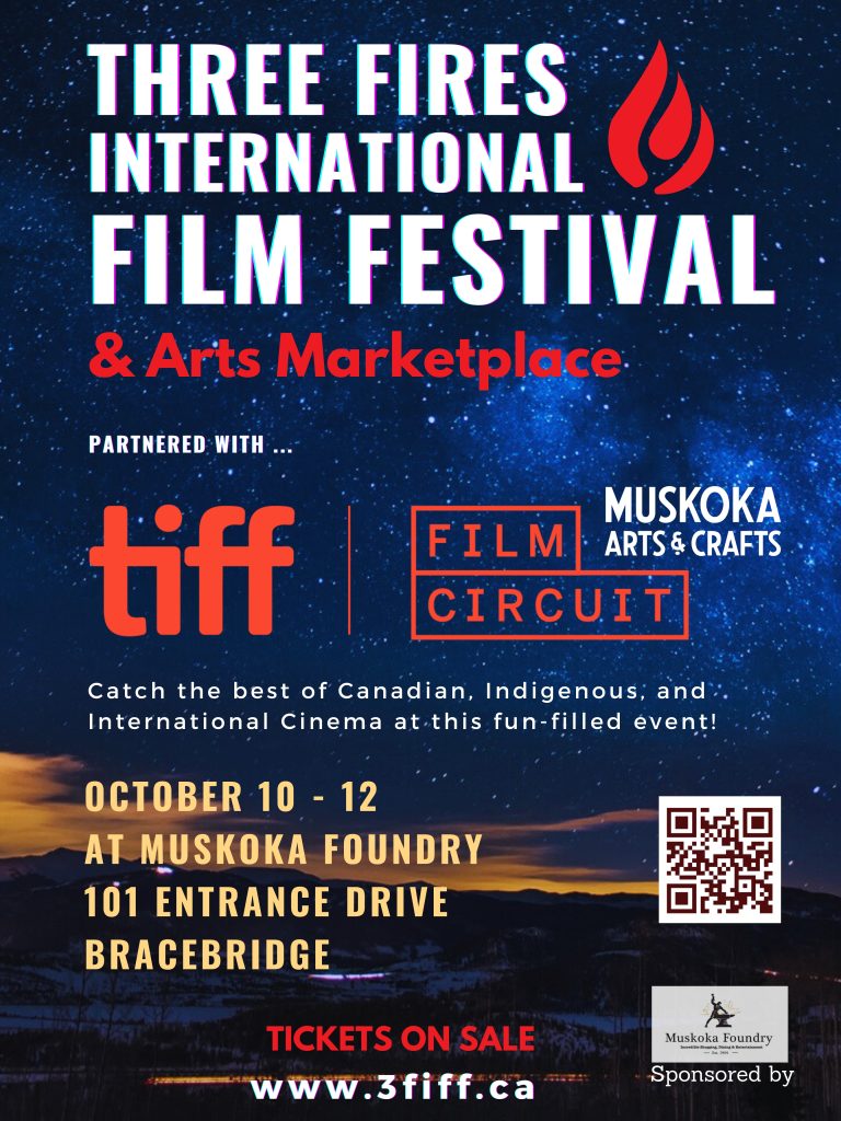 Three Fires International Film Festival 2024 poster