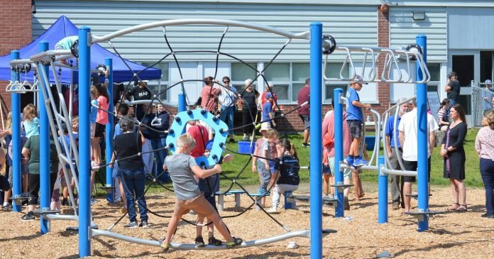 MacTier Public School playground