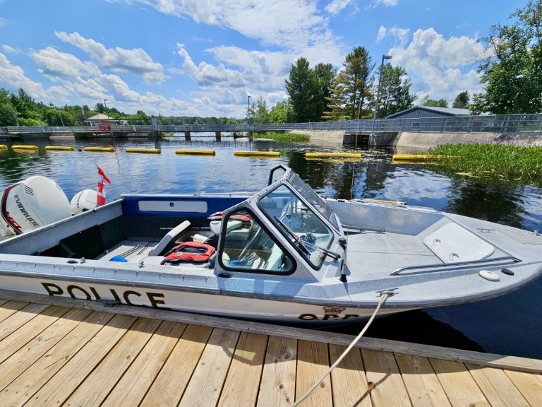 OPP Find Impaired Boater On Lake Cecebe