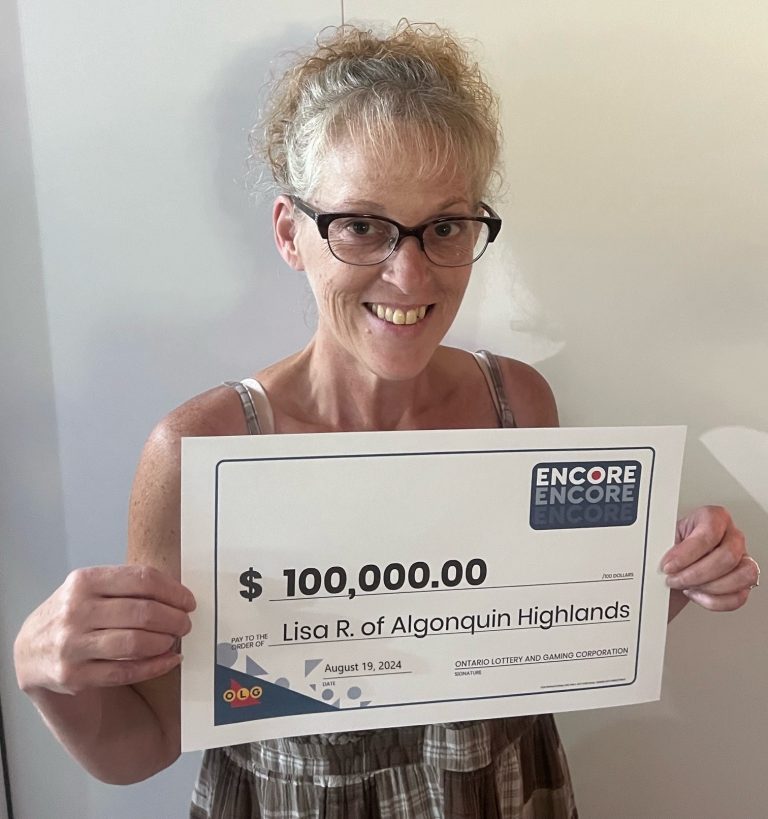 $1 Turns Into $100k: Algonquin Highlands Resident Celebrating $100k Encore Win