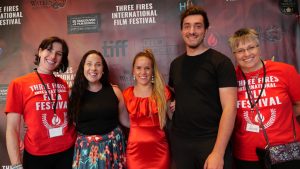 Three Fires International Film Festival volunteers
