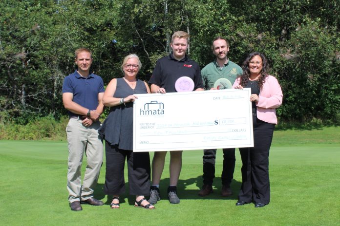 20241017 MR - 2024 ON Disc Golf Championships cheque presentation