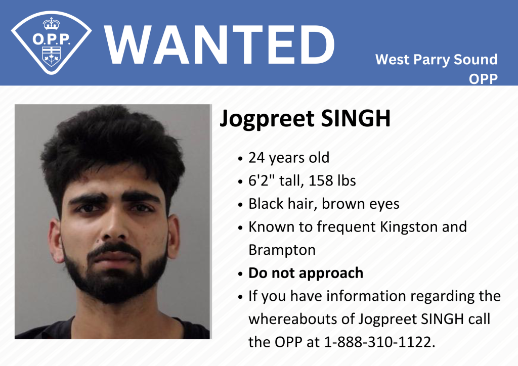 Kingston Man Wanted By Police - Jogpreet Singh