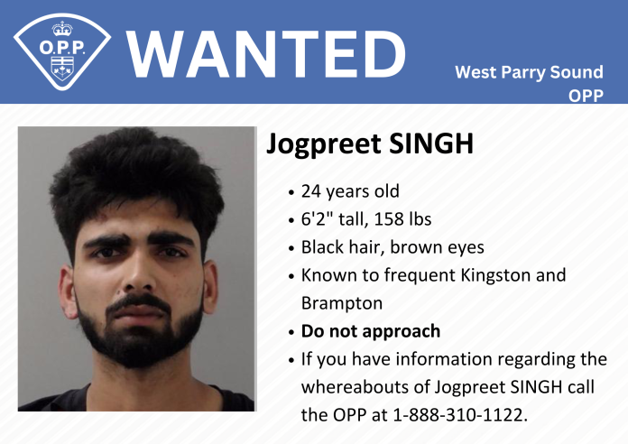 Kingston Man Wanted By Police - Jogpreet Singh