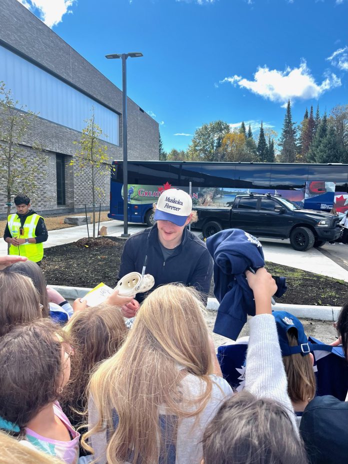Toronto Maple Leafs in Bracebridge