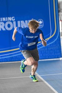 Will Nunnenmacher, one of the finalists in the Olympic talent search