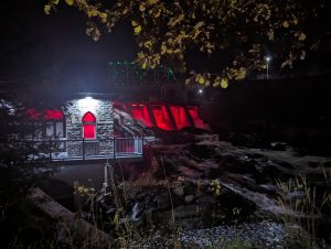 Bracebridge Falls - Crohn's and Colitis Awareness Month