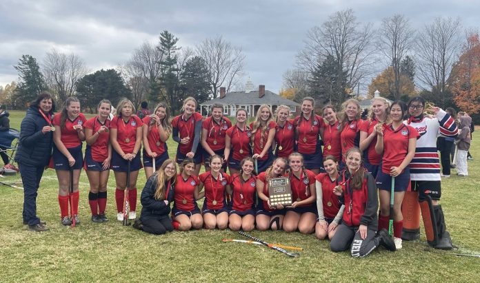 Rosseau Lake College girls' field hockey team The Rosseau Lake College girls' field hockey team fresh of their championship win on Nov. 1