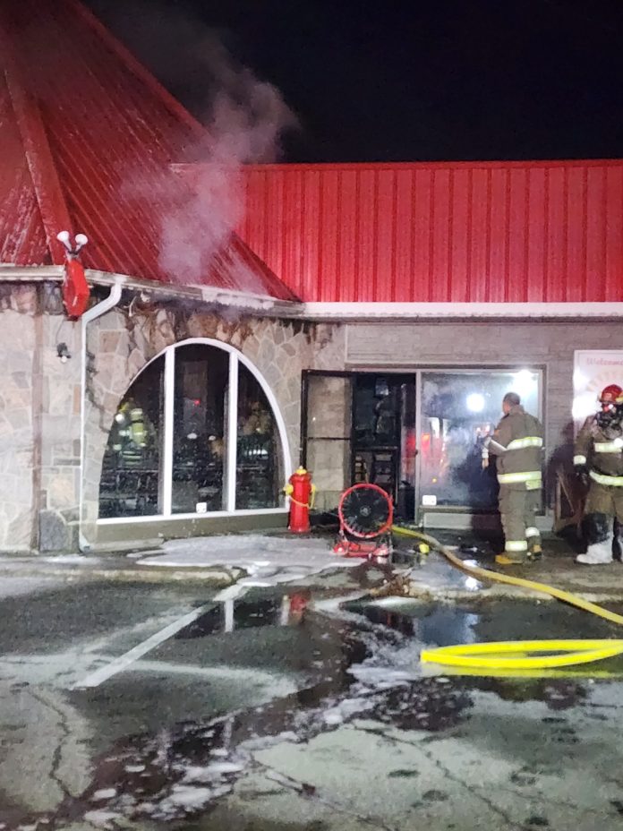 Fire at the Red Canoe Family Restaurant