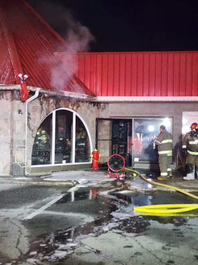 Fire at the Red Canoe Family Restaurant