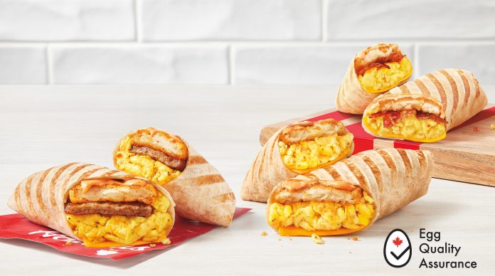 Tim Hortons-Tim Hortons now serving scrambled eggs from 100- Can