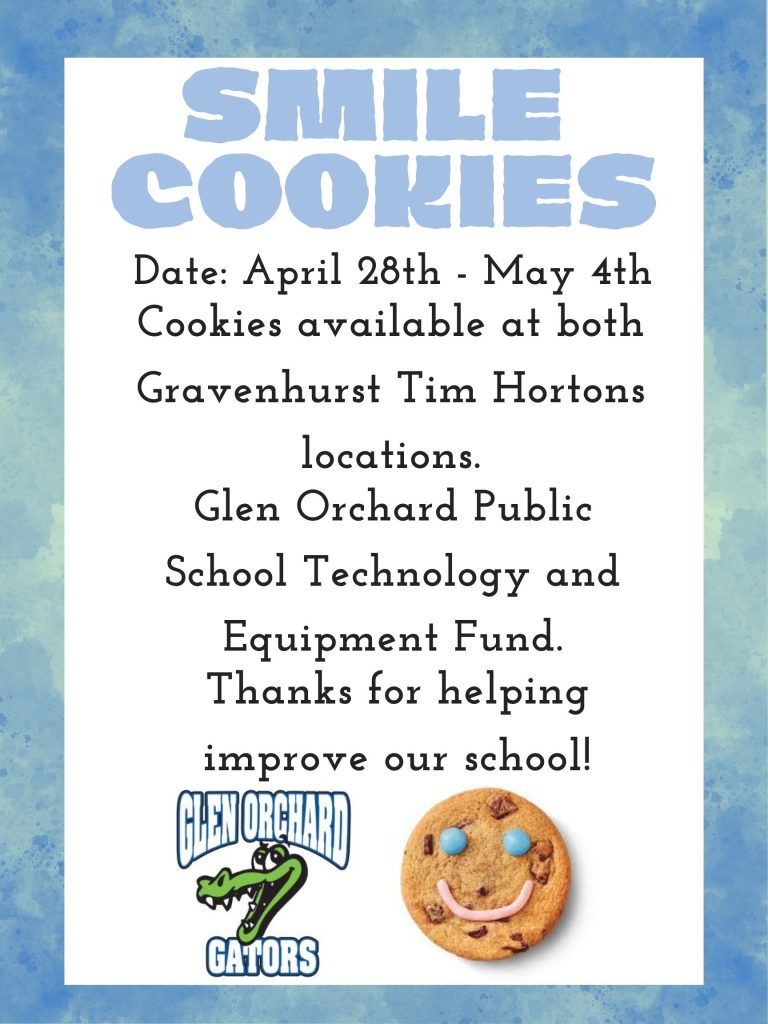 Glen Orchard Smile Cookie Poster