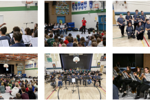 Huntsville High School Band Connects With Local Elementary Schools