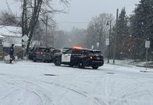 Bracebridge OPP Officers Responded To 16 Collisions During First Snowfall