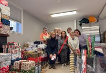 Muskoka Chapter, The Shoebox Project, Heather Scott and Volunteers