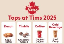 Tim Hortons Reveals Canada’s Favourite Menu Items Of 2025