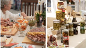 The food featured in the Board & Barrel: Charcuterie Experience at Hale Muskoka