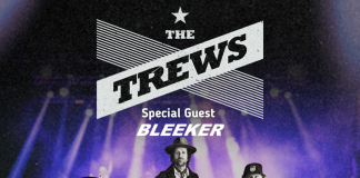 The Trews And Bleeker Announced for Concert For Care In Support Of Orillia Soldiers’ Memorial Hospital